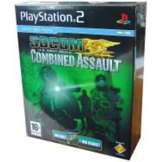  / Action  SOCOM Navy Seals Combined Assault w/Headset [PS2]