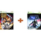  / Action   Star Wars the Force Unleashed: Ultimate Sith Edition + Star Wars the Clone Wars: Republic H
