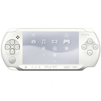  PSP  Sony PSP Ice White (PSP-E1008/Rus)