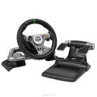   Xbox 360  X360:    (Wireless Racing Wheel  XBox 360: Madcatz)