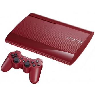    Sony PS3 Super Slim Red (500 Gb) (CECH-4008CLR) +   