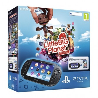  PS Vita   Sony PS Vita WiFi Black Rus (PCH-1008ZA01) + PSN   LittleBigPlanet +  