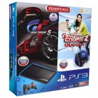  Sony PS3 Super Slim (500 Gb) (CECH-4208C) +   2 (Essentials) + Gran Turismo 5