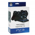 Джойстики для Playstation 3  PS3: Зарядная станция Twin Charger (Twin Controller Charging Dock: SPC 9813: A4T)